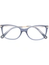 Chloé Eyewear Framed Eye Glasses - Grey