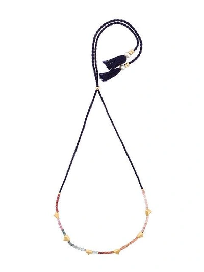 Lizzie Fortunato Simple Tooth Necklace In Multicolour