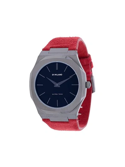 D1 Milano Ultra-thin Watch In Red