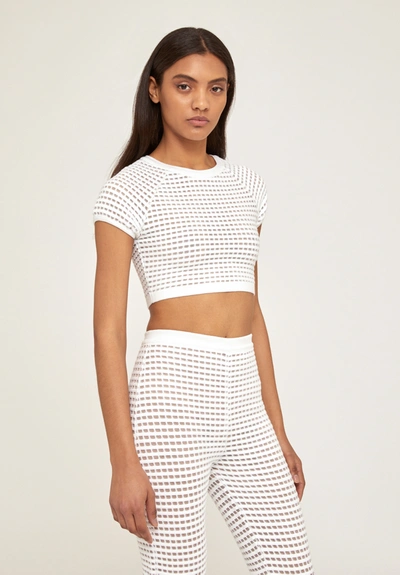 Genny White Iconic Crop Top