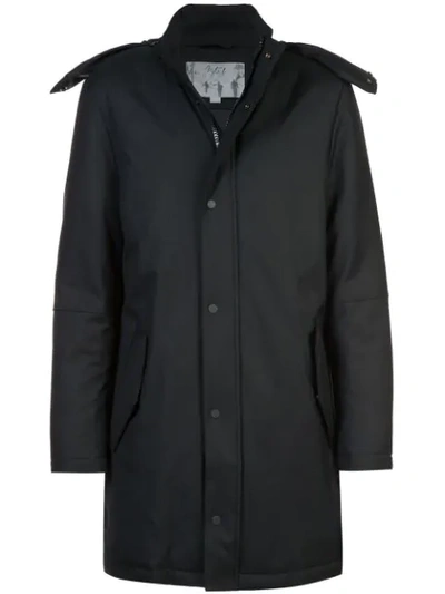 Aztech Mountain Mountain Parka Coat In Black