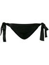 Gilda & Pearl Lovers Of Montparnasse Silk Briefs In Black