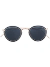 Eyevan7285 Round Frame Sunglasses In Black
