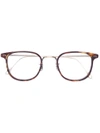 Eyevan7285 Tortoiseshell Square Frame Glasses