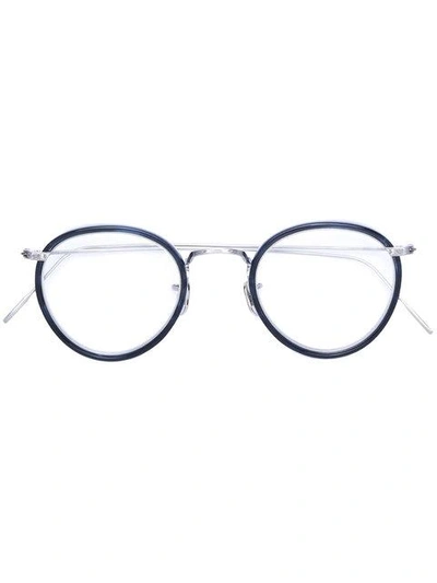 Eyevan7285 Round Frame Glasses - Blue