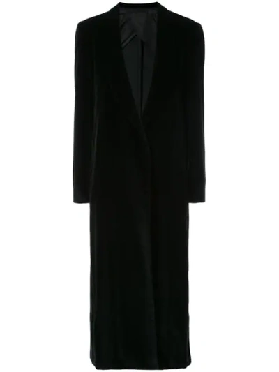Giuliva Heritage Collection Claudia Black Shawl Collar Overcoat