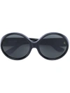 Saint Laurent Monogram Round Sunglasses