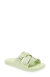 Chaco Chillos Slide Sandal In Pierce Pale Green