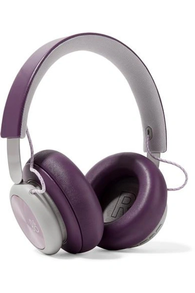 Bang & Olufsen H4 Wireless Leather And Aluminium Headphones In Purple