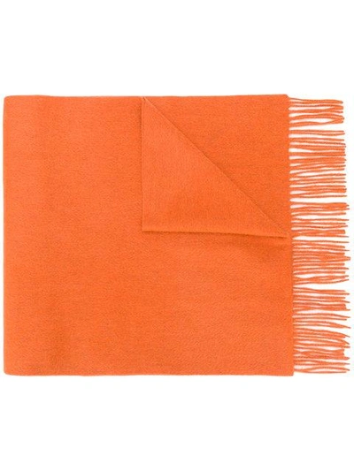 N•peal Cashmere Fringed Scarf