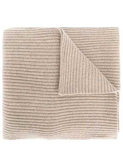 N•peal Short Ribbed Scarf