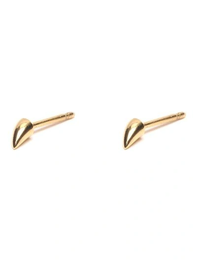 Wouters & Hendrix Gold 18kt Yellow Gold Claw Stud Earrings