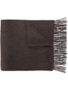 N•peal Woven Scarf In Brown