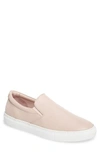 Greats Royale Wooster Slip-on Sneaker In Blush Perforated Leather