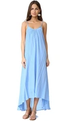 One By Resort Maxi Dress In Azure