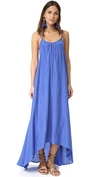 One By Resort Maxi Dress In Cobalt Blue