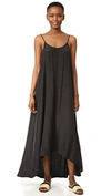 One By Resort Maxi Dress In Black