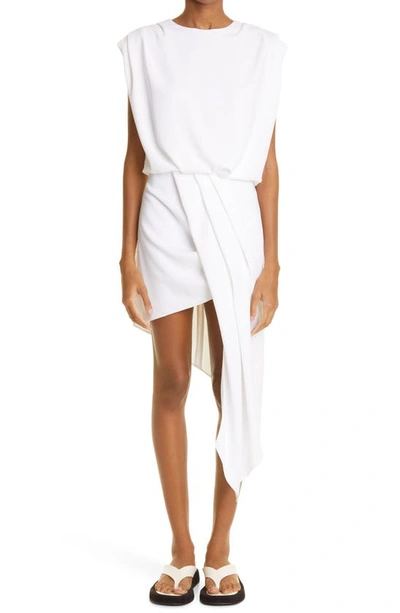 Et Ochs Chloe Sleeveless Cutout Dress In White