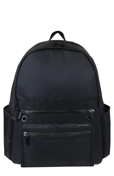 Hedgren Cibola 2-in-1 Water Repellent Backpack In Black