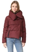 Bacon Puffa Jacket In Plum