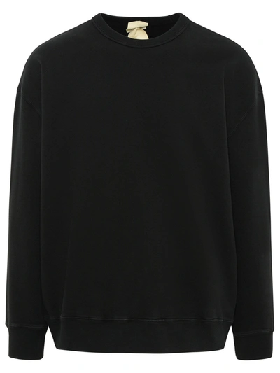 Ten C Rear Logo-patch Detail Sweatshirt In Black