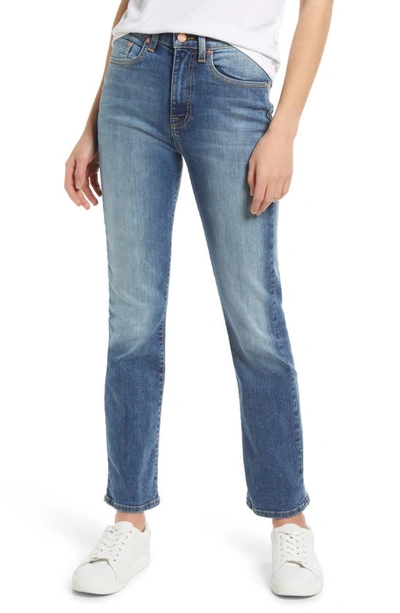 Modern American La Brea Flare Jeans In Waterford