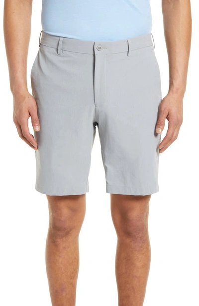 Peter Millar Surge Performance Shorts In Gale Grey