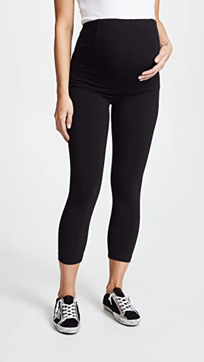 Ingrid & Isabel Active Capri Pant Featuring The Crossover Panel In Nocolor