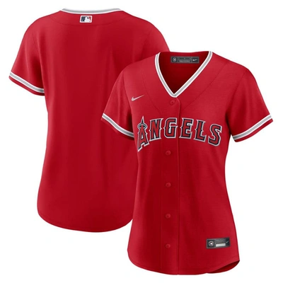 Nike Red Los Angeles Angels Alternate Replica Team Jersey