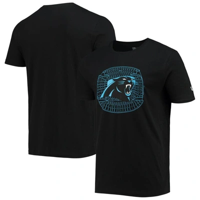 New Era Black Carolina Panthers Stadium T-shirt