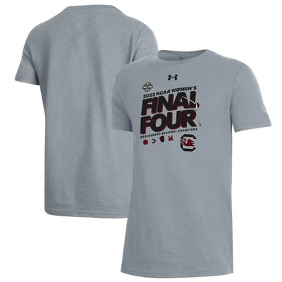 Under Armour Kids' Basketball Tournament March Madness Final Four Regional Champions Locker In Heather Gray