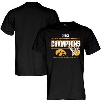 Blue 84 Basketball Conference Tournament Champions T-shirt In Black