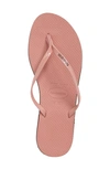 Havaianas 'you' Flip Flop In Light Rose