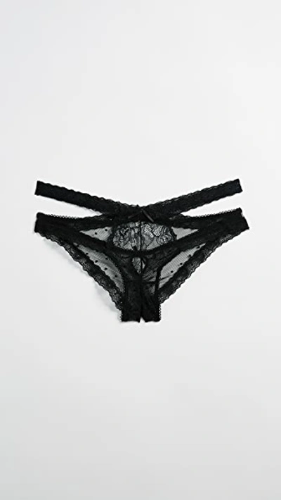 Honeydew Intimates Nichole Lace Trouseries In Black