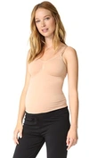 Rosie Pope Seamless Nursing Maternity Camisole In Nude