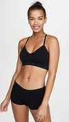 Yummie Emmie T Back Cami Bra In Black