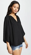 9seed Marrakesh Cover Up Top In Black