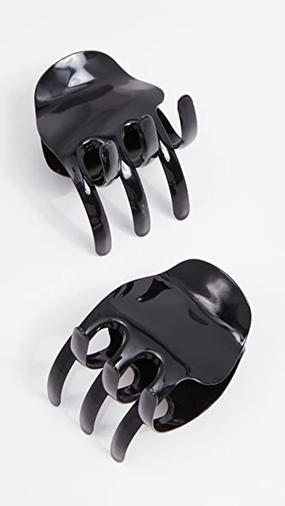 Kitsch Xl Claw Clip Set In Black