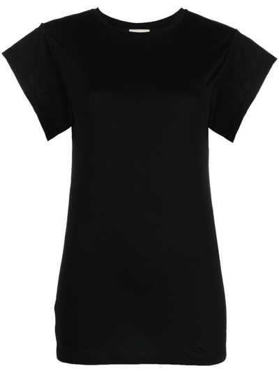 Isabel Marant Zelipa Cotton T-shirt In Schwarz