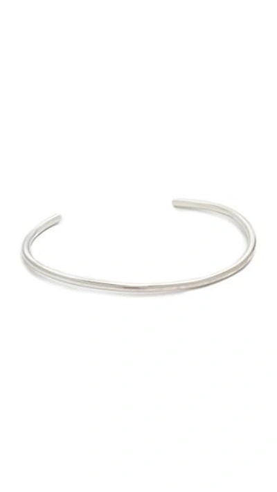 Gabriela Artigas Delicate Bracelet Cuff In Sterling Silver