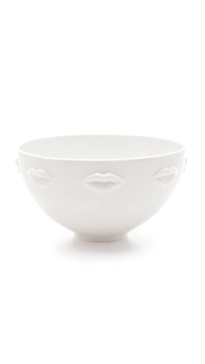 Jonathan Adler Muse Porcelain Serving Bowl In White