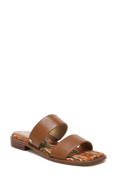 Sam Edelman Women's Haydee Strappy Slide Sandals Women's Shoes In Brown