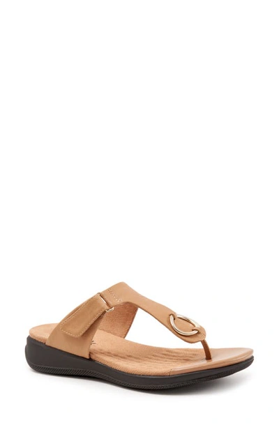 Softwalk Talara Leather Sandal In Tan