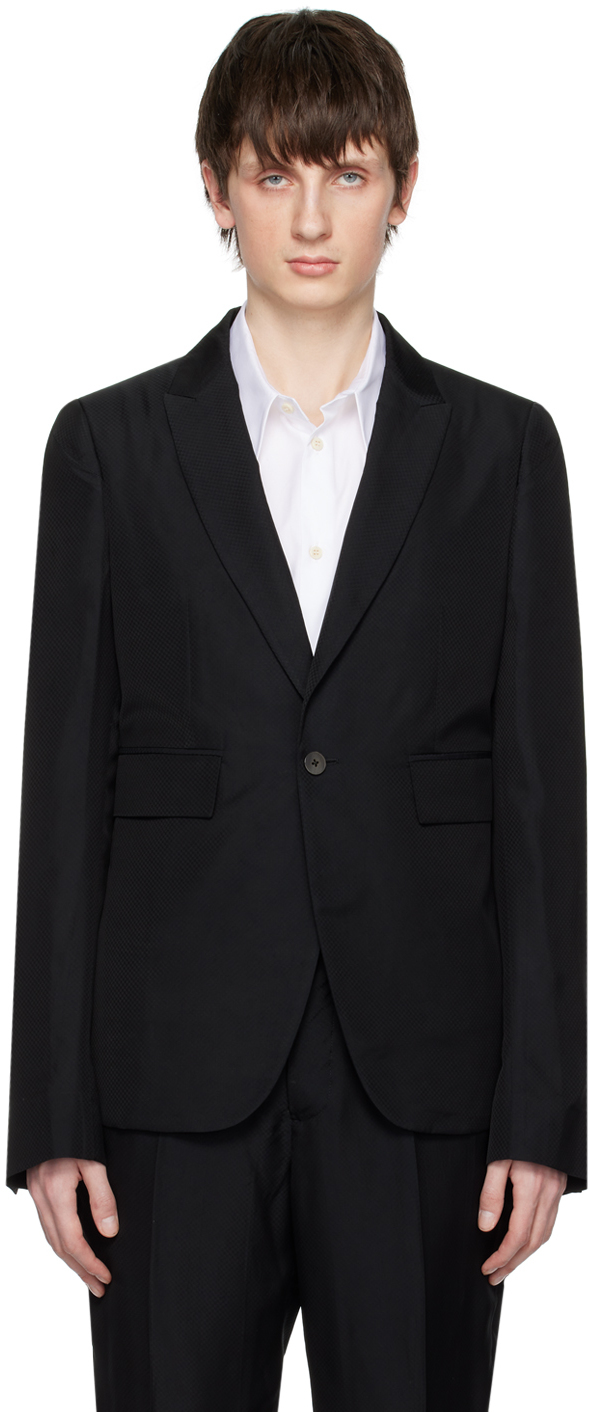 SAPIO single-breasted blazer - Black