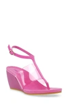 Anne Klein Ivana Wedge Sandal In Pink