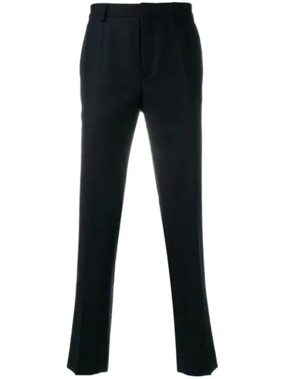 Harmony Paris Elasticated Skinny-fit Trousers In Blue