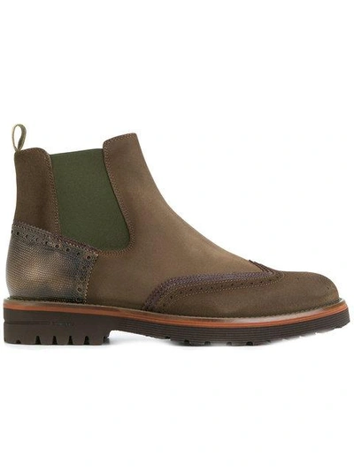 Brimarts Panelled Ankle Boots