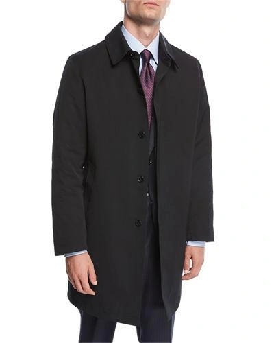 Sanyo Leonard Trench Coat In Black