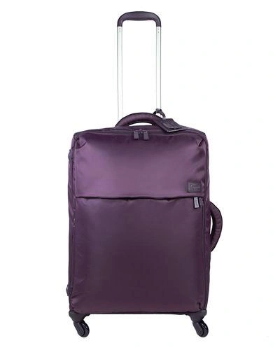 Lipault 24" Spinner Luggage In Purple