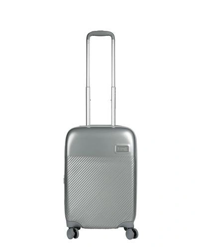 Lipault Dazzling Plume 21" Spinner Luggage In Light Gray